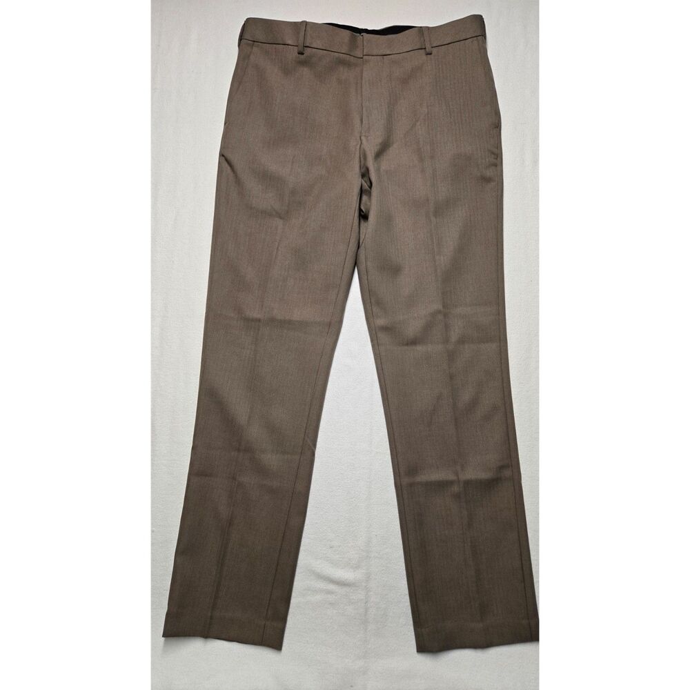 Van Heusen Traveler Pants Slim Khaki 34x32